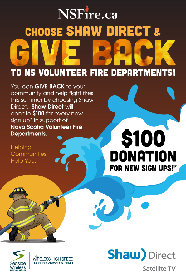 Seaside Wireless Communications Shaw Direct for NSVFDs