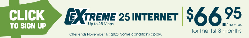 Extreme 25 Internet